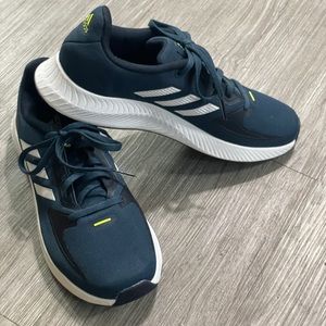 NWOT Mens Adidas RunFalcon 2.0 FY9498 Navy/White Size 7